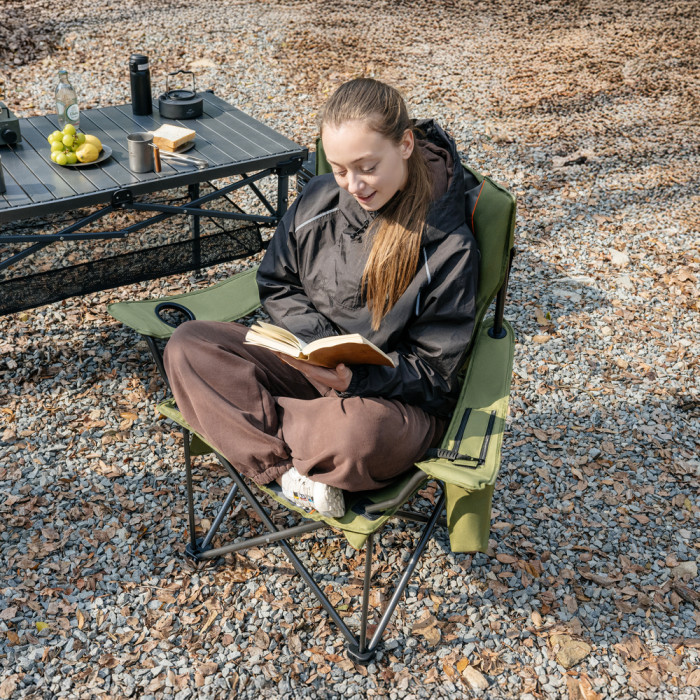 Комплект туристических складных кресел (2 шт.) Naturehike ComfortMax Star T01 CNK2550JJ029, черный  