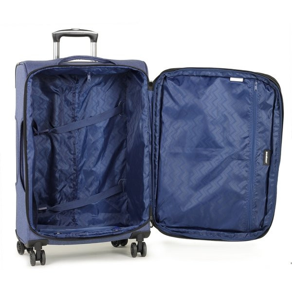 Чемодан Members Beaufort, серый (размер L)  