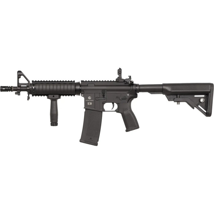 Страйкбольная винтовка Evolution Recon MK18 Mod 0 Carbontech AEG 6 мм Cashmir Black  