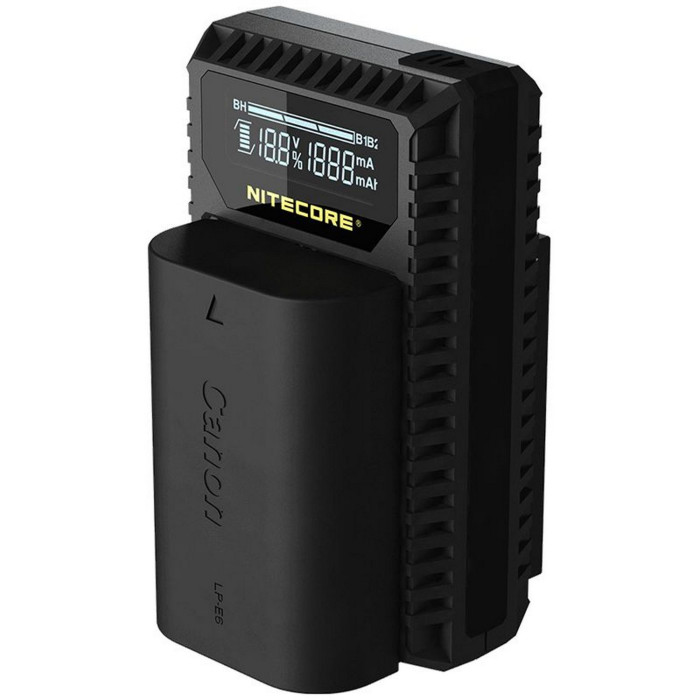 Зарядное устройство Nitecore UCN1 для Canon (LP-E6/LP-E6N/LP-E8)  