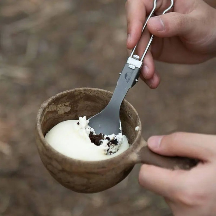 Складная ложка Naturehike Titanium spoon 2019 NH19C001-J   