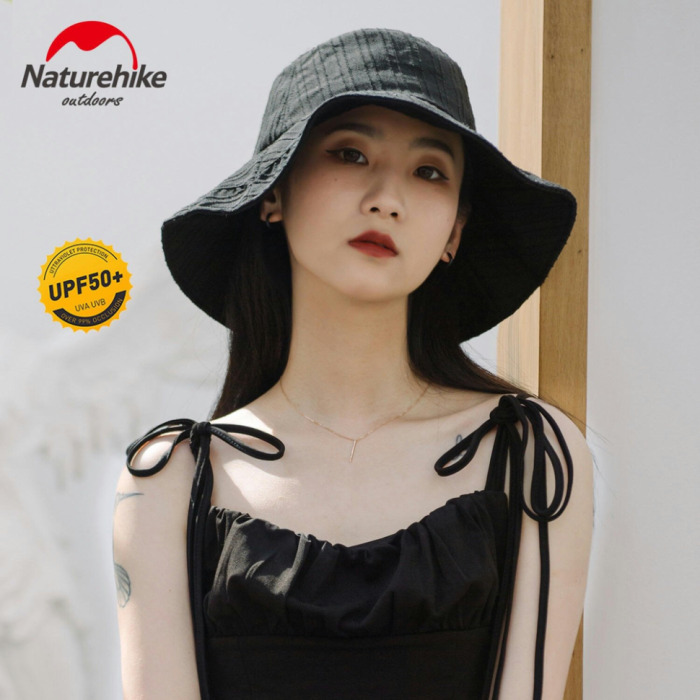 Рыбацкая шляпа от солнца Naturehike NH21FS536, бежевая  