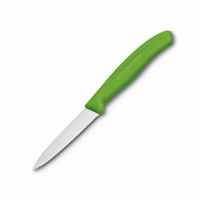 Нож кухонный Victorinox SwissClassic Paring серрейтор (цветные) Vx67636.L114