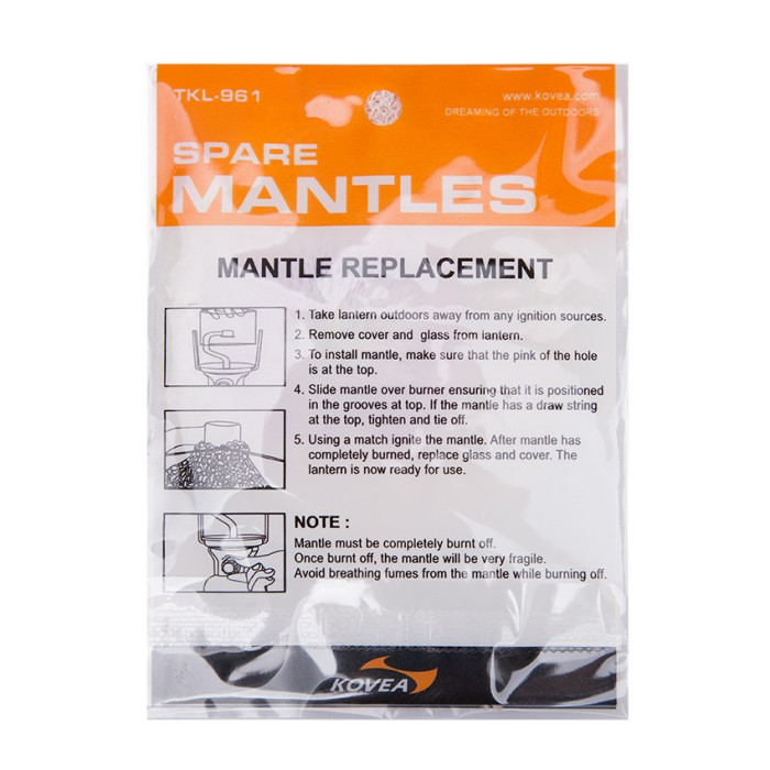 Сеточка для лампы Kovea 961 Mantle  