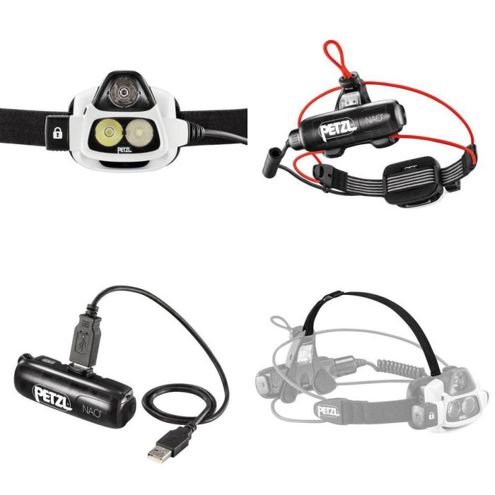 Фонарь Petzl Nao Black-White  