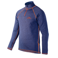 Пуловер Fjord Nansen Halsa Golf Men Navy Melange/Orange, XL