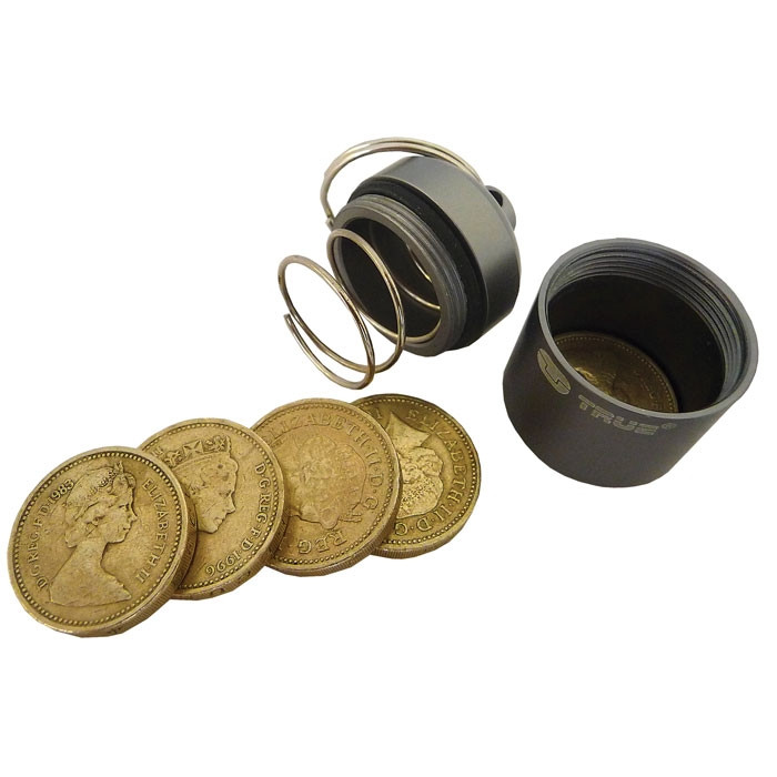 Водонепроницаемый брелок-капсула True Utility Coinstash TU239  