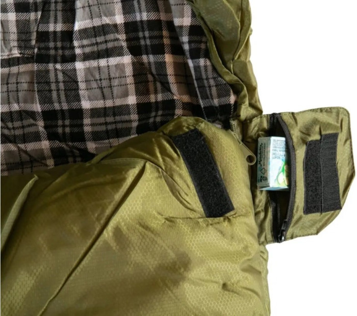 Спальный мешок Tramp Sherwood Long одеяло левый темно-оливковый/серый 230/100 TRS-054L  