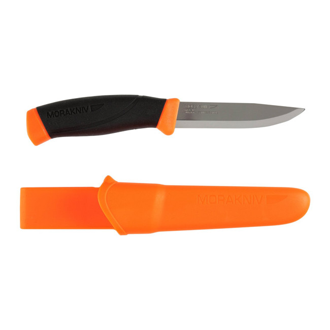 Нож Morakniv Companion Orange, нержавеющая сталь, 11824 