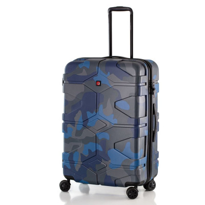 Чемодан Swissbrand Drone 2.0 (M) Camo Blue (SWB_LH21DRO2601M)
