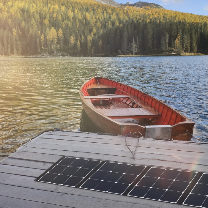 Солнечная панель ALLPOWERS портативная 120W, монокристаллическая  