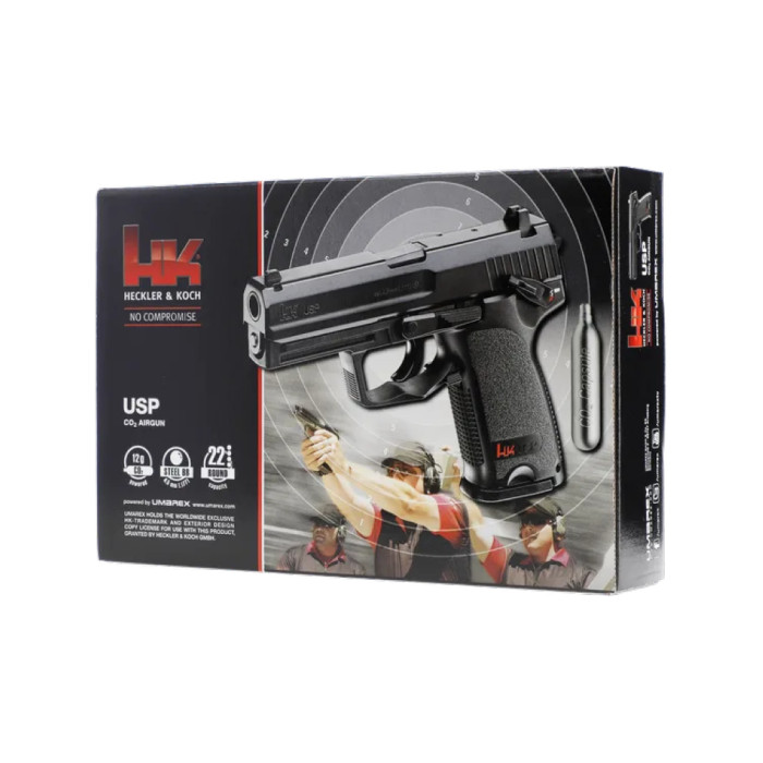 Пневматический пистолет Umarex Heckler & Koch USP кал.4,5мм  