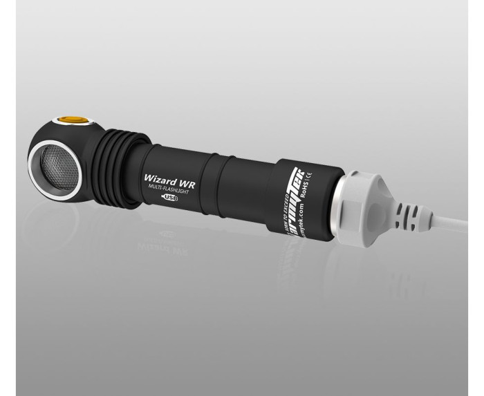 Налобный фонарь Armytek Wizard WR Magnet USB + 18650 White & Red  
