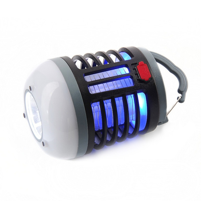 Лампа инсектицидная Сила 600V мини на батарее  