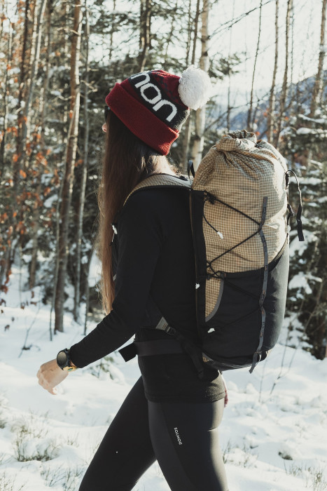 Рюкзак ультралегкий Travel Extreme X-HIKE 39 BLUE\GRAY UHMWPE  