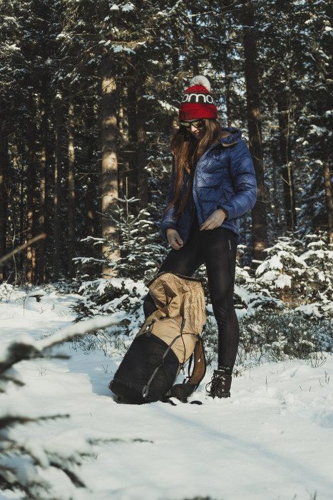 Рюкзак ультралегкий Travel Extreme X-HIKE 39 BLUE\GRAY UHMWPE  