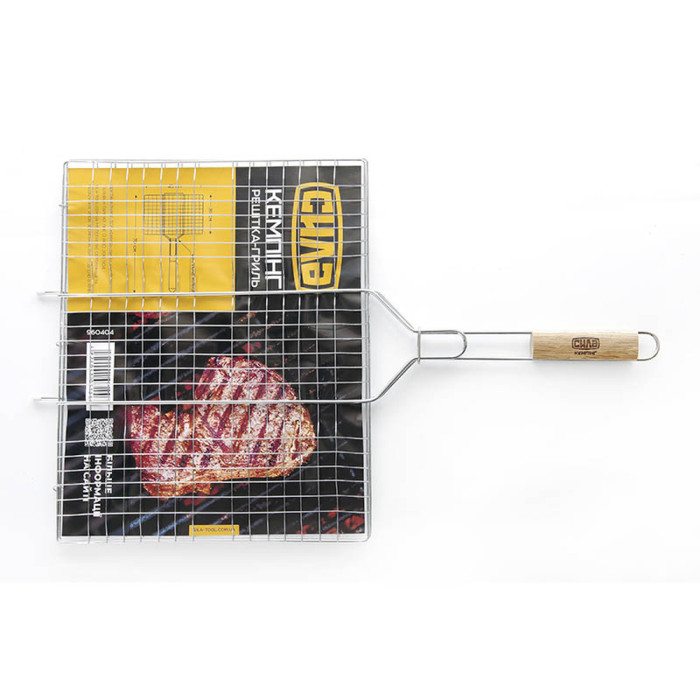 Решетка-гриль плоская СИЛА (70x45x36см)  