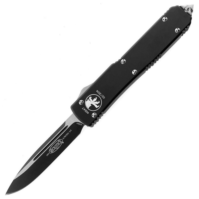 Нож Microtech Ultratech Drop Point Black Blade (121-1) 