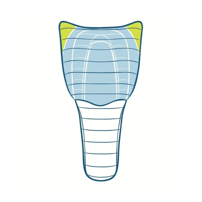 Спальный мешок Sierra Designs Backcountry Bed 600F 3-season Long  