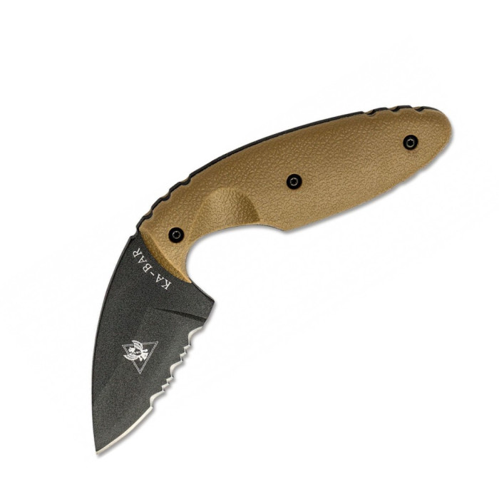Нож  Ka-Bar Original TDI ser.Coyote Brown, длина клинка 5,87 см. 