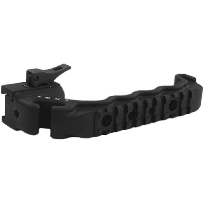 Рукоятка передняя ROME Multifunctional - QM, на Picatinny с антабками под QD, (6082 light alloy), 281gr  