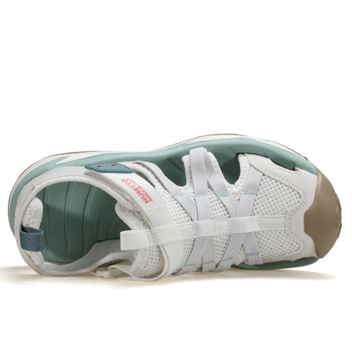 Кроссовки женские Humtto 740977B-7, Ivory White/Lotus Green, 36  