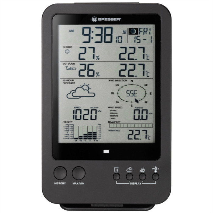 Метеостанция Bresser Weather Center 5-in-1 (7002510)  