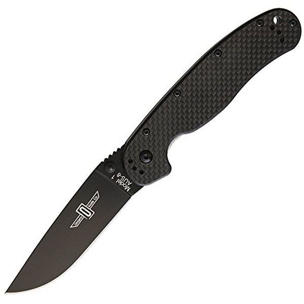 Нож Ontario RAT-1 Carbon Black (8887CF) 
