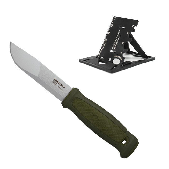Нож Morakniv Kansbol, нержавеющая сталь, 12634 + Multitool Fonarik 2020 акционный 