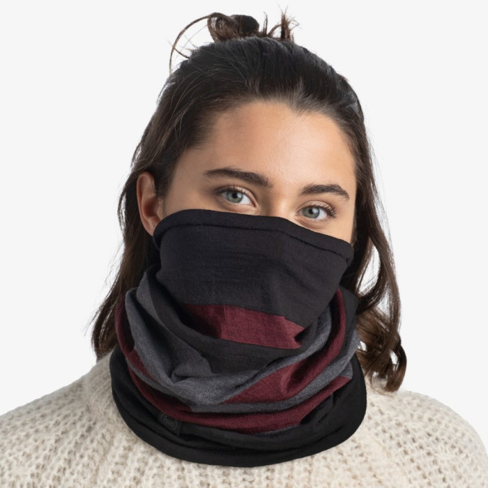 Шарф-труба Buff Merino Move Black  