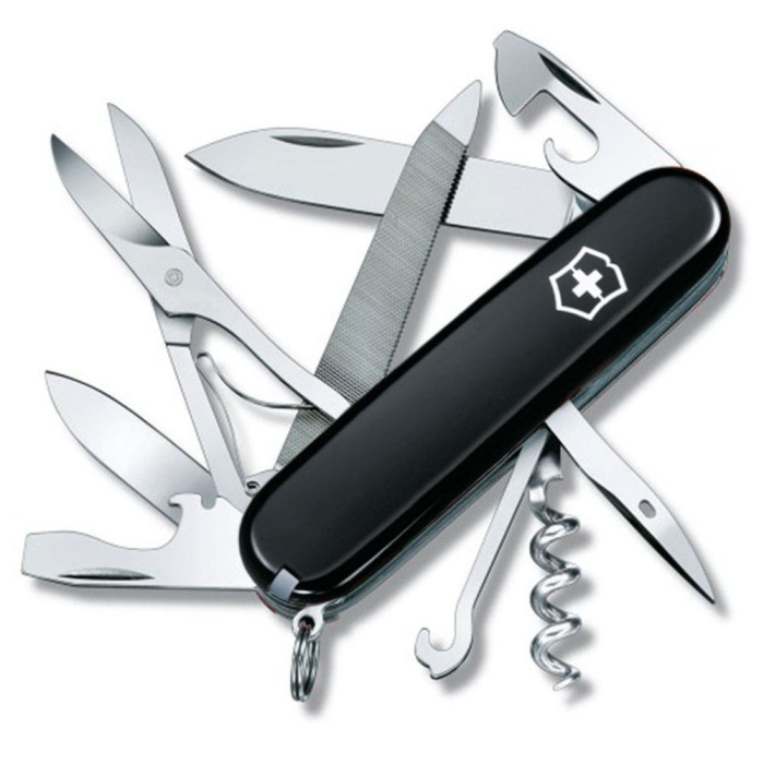 Нож Victorinox Mountaineer 91мм/18функ/чер  