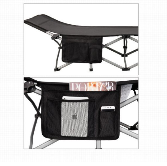 Раскладушка KingCamp OVERSIZE LIGHTWEIGHT FOLDING CAMPING COT (KC8009) BLACK  