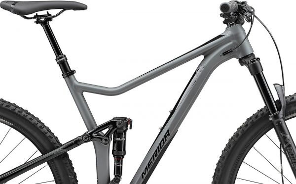 Велосипед Merida 2021 one-twenty 600 l( 19) matt grey/glossy black  