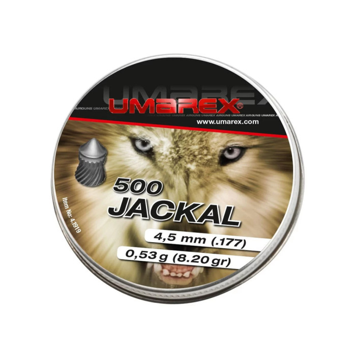 Шарики Umarex Jackal Pellets 0,53гр. кол.4.5(.177) 500шт.  