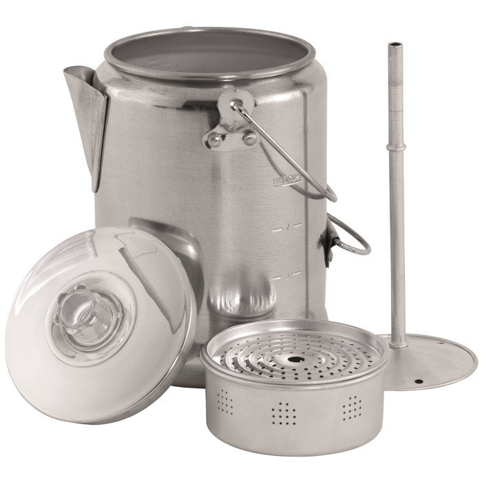 Кофеварка кемпинговая Easy Camp Adventure Coffee Pot Silver (680197)  
