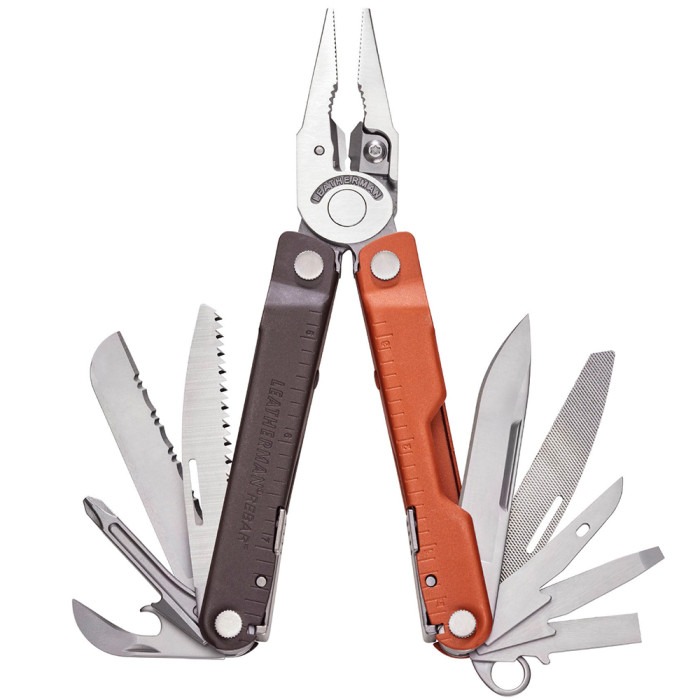 Мультиинструмент Leatherman Rebar Burnt Sienna, нейлоновый чехол  