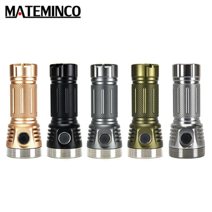 Фонарь Mateminсo MT07, черный  