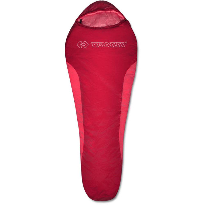 Спальный мешок Trimm CYKLO red/mid. red - 185 L - красный  