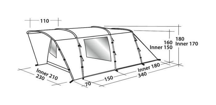 Палатка Easy Camp Tent Palmdale 300  