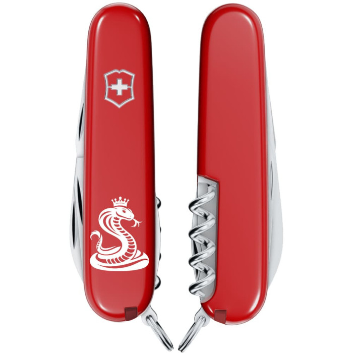 Складной нож Victorinox SPARTAN ZODIAC Кобра с короной 1.3603.Z4330u  