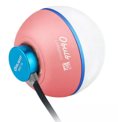 Кемпинговый фонарь Olight Obulb,55 lm,розовый  