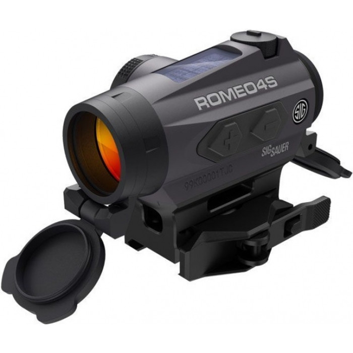 Прицел коллиматорный SIG OPTICS ROMEO4S 1x20mm, 2 MOA red dot ballistic circle dot, solar  