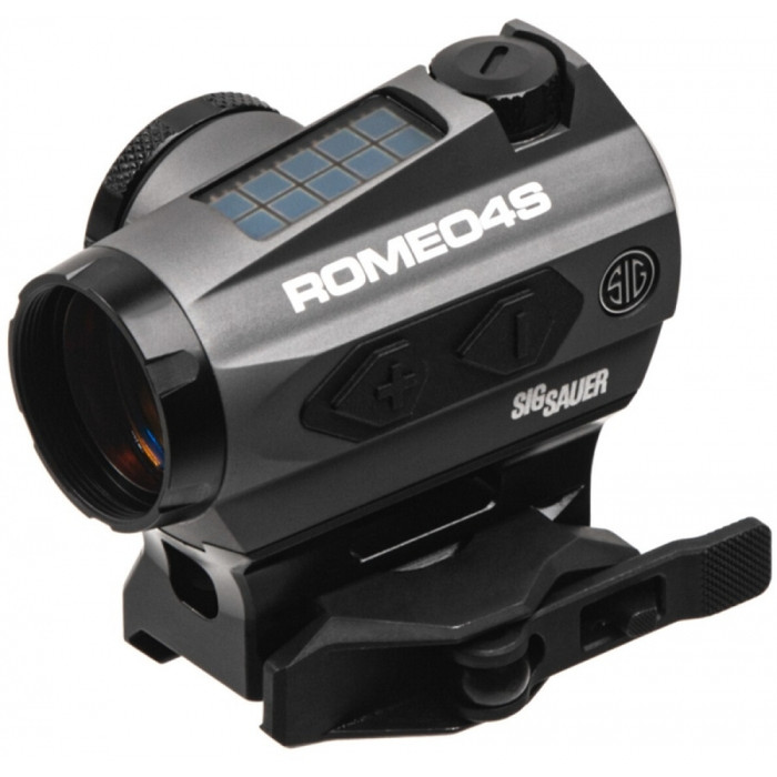 Прицел коллиматорный SIG OPTICS ROMEO4S 1x20mm, 2 MOA red dot ballistic circle dot, solar  