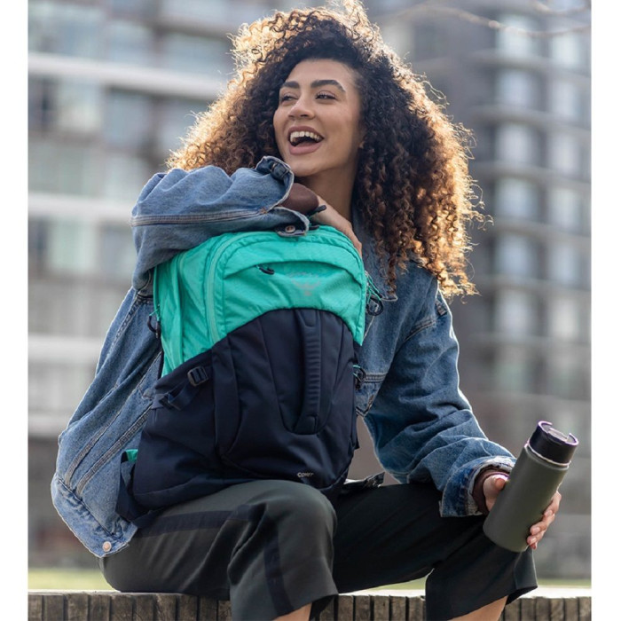 Рюкзак Osprey Comet 30 reverie green/cetacean blue - O/S - зеленый/синий  