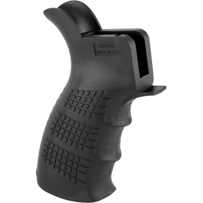 Рукоятка пистолетная Leapers Ambidextrous, AR, Polymer black  