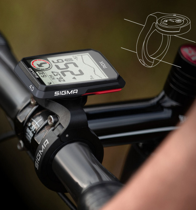 Велокомпьютер Sigma Sport ROX 4.0 White Sensor Set  