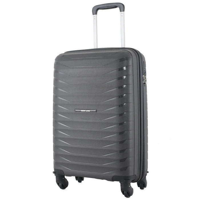 Чемодан Semi Line 21" (S) Dark Grey (T5586-2)  