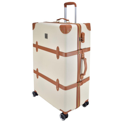 Чемодан Semi Line 28&quot; (L) Ecru/Brown (T5670-4)