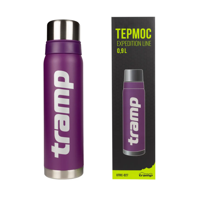 Термос Tramp Expedition Line 0,9 л UTRC-027 фиолетовый  