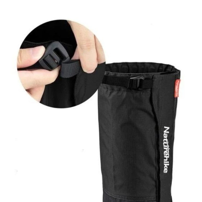 Защитные водонепроницаемые бахилы Naturehike NH20HJ011, черные мужские  